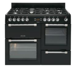 LEISURE Cookmaster CK100F232K Dual Fuel Range Cooker - Black